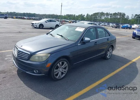 2008 Mercedes-Benz C 300 Luxury/Sport из США, поврежденный, VIN WDDGF54X48F052635